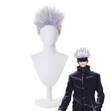Satoru Gojo Jujutsu Kaisen Cosplay Wig