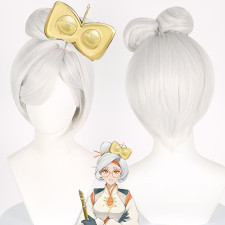 The Legend Of Zelda Tears Of The Kingdom Purah Wig - Purah Costume Wig Prop