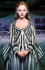 Girls Christina Ricci Striped Dress from Sleepy Hollow Costume