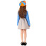 Girls Blippi Costume - Shirt Skirt Glasses Hat Blippi Cosplay