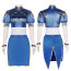 Street Fighter Chun Li Costume - Blue Suit Chun Li Cosplay