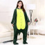 Kids Green Dinosaur Costume - Onesie Jumpsuit Green Dinosaur Cosplay