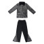 Boys Disco Costume- Sparkling Black Suit Pants Set Disco Cosplay