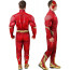DC Comics Deluxe Muscle Chest The Flash Men's Costume And Mask