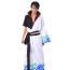 Gintama Gintoki Sakata Costume - Black Robe White Shirt Gintama Cosplay