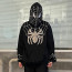 Spider Man Across The Spider Verse Black Suit Spider Man Costume - Hoodie Black Suit Spider Man Cosplay