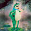 Kids TikTok Green Frog Inflatable Costume - Green Frog Cosplay