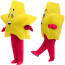 Happy Star Inflatable Costume - Red Legs Happy Star Cosplay