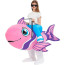 Riding Clownfish Inflatable Costume - Riding Pink Purple Clownfish Cosplay