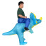 Jurassic World Riding Triceratops Dinosaur Inflatable Costume - Riding Triceratops Dino Cosplay