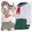 Kagome Higurashi Uniform Inuyasha Cosplay Costume