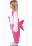 Toddler Baby Shark Mommy Shark Costume - Pink