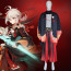 Genshin Impact Kaedehara Kazuha Costume - Kimono Coat Set Kaedehara Kazuha Cosplay