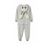 Pop Mart Labubu The Monsters Grey Labubu Costume - Grey Onesie Jumpsuit Labubu Cosplay