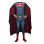 Batman v Superman: Dawn of Justice Superman Costume - Bodysuit Cape Batman Cosplay