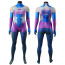 Marvel Rivals Galacta Costume - Blue Purple Bodysuit Galacta Cosplay