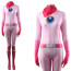 The Super Mario Bros Movie Princess Peach Biker Costume - Bodysuit Princess Peach Biker Cosplay