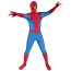 Spider-Man Default Classic Suit Costume - Blue Red Bodysuit Mas Spider Man Cosplay