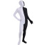 Two Tone Black And White Costume - Bodysuit Black And White Cosplay