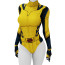 Deadpool 3 Woman Wolverine Swim Suit Costume - Yellow Bodysuit Wolverine Cosplay