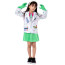 Girls Mad Scientist Costume - Shirt Skirt Mad Scientist Cosplay