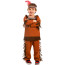Boys Native American Costume - Brown Shirt Pants Set Native American Cosplay