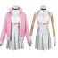 Goddess of Victory: Nikke Viper Costume - White Pink Coat Skirt Full Set Nikke Viper Cosplay