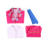 Barbie Princess Charm School Princess Sophia Costume - Pink Uniform Princess Sophia Cosplay