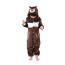 Kids Red Nose Bear Costume - Onesie Jumpsuit Red Nose Bear Cosplay