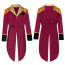 Circus Ringmaster Costume - Red Tailcoat Jacket Ringmaster Cosplay