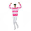 KPop Demon Hunters Saja Boys Baby Costume - Striped Pink Collar Sweater Saja Boys Baby Cosplay