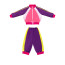 Girls 90s Tracksuit Costume - Purple Jacket Pants 90s Tracksuit Cosplay