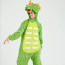 Kids Light Green Triceratops Costume - Onesie Jumpsuit Light Green Triceratops Cosplay