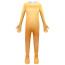 Kids Italian Brainrot Tung Tung Tung Sahur Costume - Bodysuit Mask Tung Tung Sahur Evil Grin Cosplay