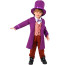 Kids Willy Wonka & the Chocolate Factory 1971 Willy Wonka Costume - Violet Coat Pants Set Willy Wonka Cosplay