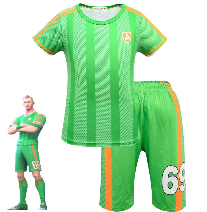Fortnite Green Soccer Skin Costume