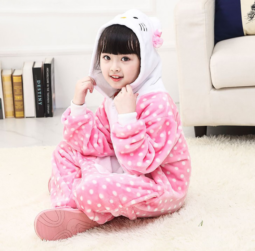 Kids Hello Kitty Onesie Jumpsuit Costume