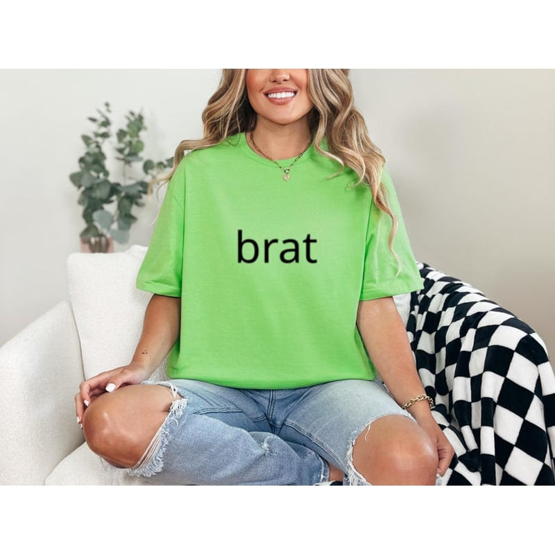 Charli XCX Costume - Brat Neon Shirt Charli XCX Cosplay