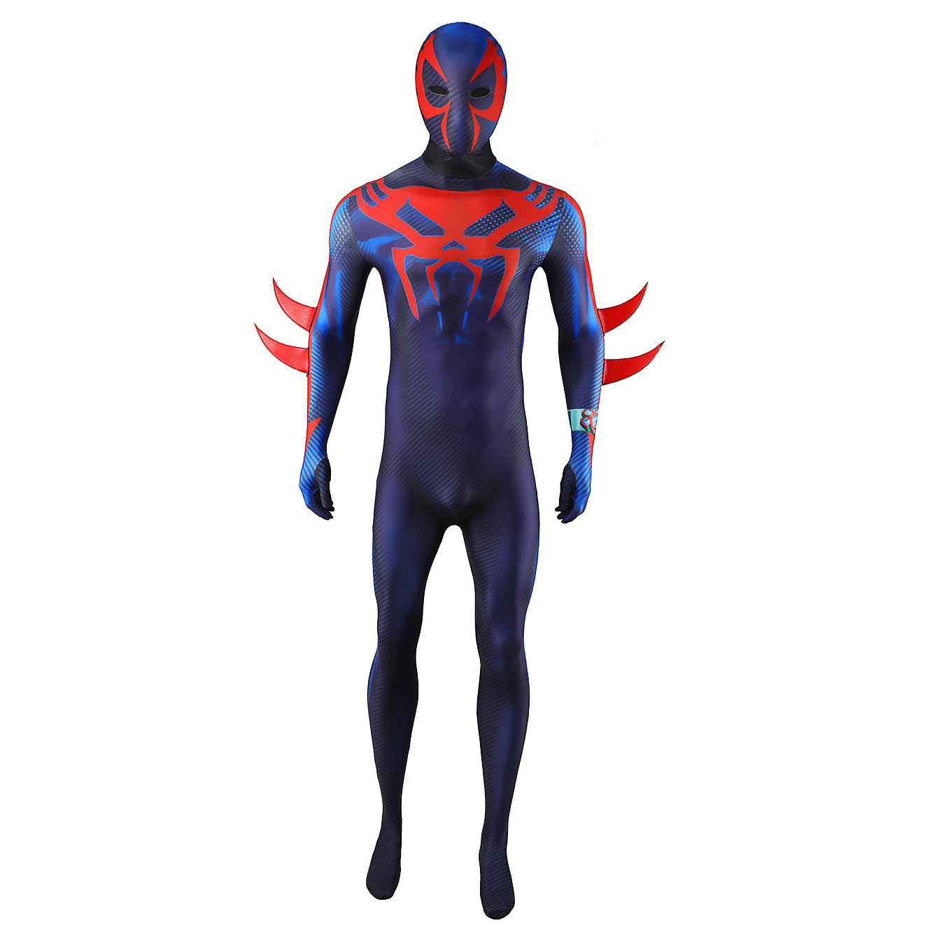 Spider-Man: Across the Spider-Verse Spider-Man 2099 Suit Cosplay - Bodysuit Mask Spider-Man 2099 Cosplay