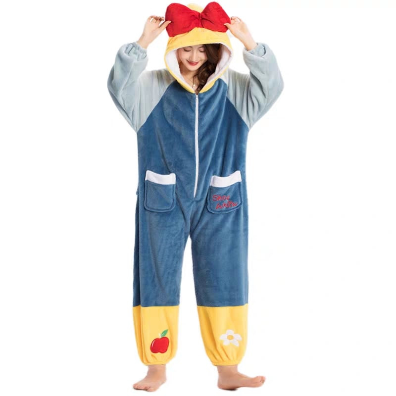 Disney Snow White Costume - Onesie Jumpsuit Snow White Cosplay