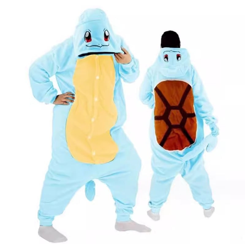 Kids Squirtle Costume - Onesie Jumpsuit Squirtle Cosplay