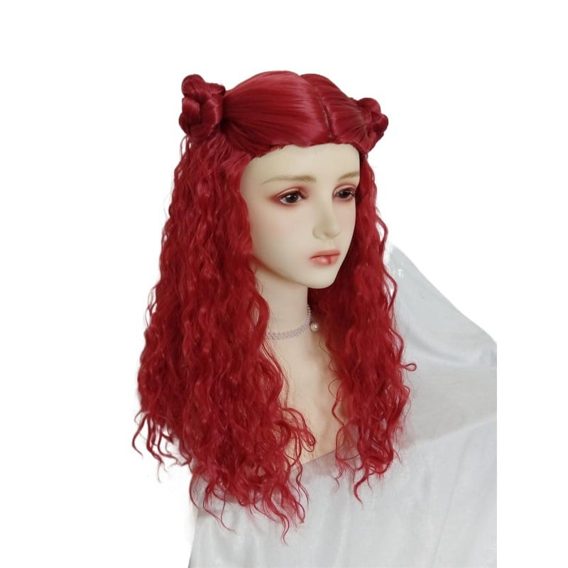 Descendants Princess Red of Hearts Wig - Princess Red of Hearts Cosplay Costume Wig Prop