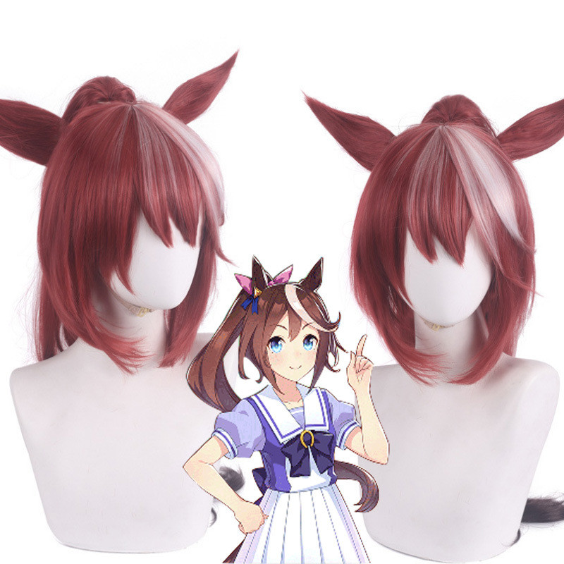 Urara Uma Musume Pretty Derby Tokai Teio - Teio Tokai Costume Wig Prop
