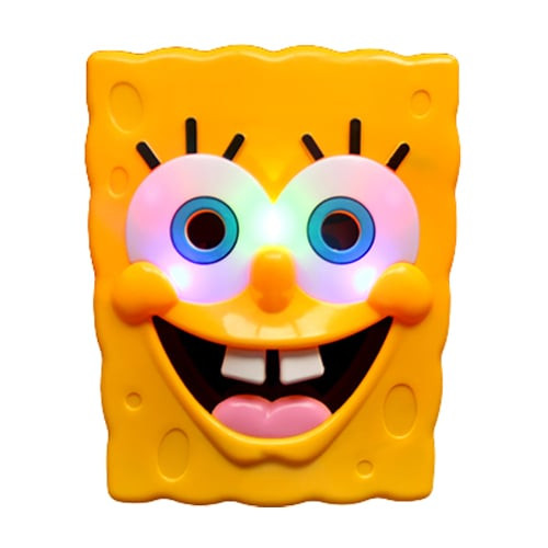 Kids SpongeBob SquarePants SpongeBob Mask - SpongeBob Cosplay Costume Mask With Light Effect