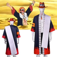 One Piece Portgas D Ace Costume - Kimono Portgas D Ace Cosplay