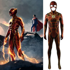 The Flash Barry Allen The Flash Costume - Red Lightning Bodysuit Barry Allen The Flash Cosplay