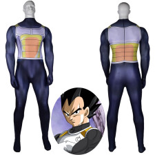 Dragon Ball Z Vegeta Black Body Suit Costume - Black Bodysuit Vegeta Cosplay
