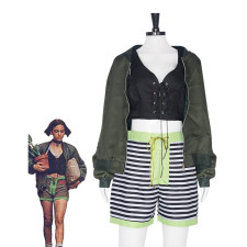 Leon The Professional Mathilda Costume - Green Jacket Shirt Shorts Set Mathilda Cosplay