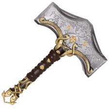 God Of War Ragnarok Thor Hammer Mjolnir - High Quality 1:1 Scale Mjolnir Cosplay Costume Prop