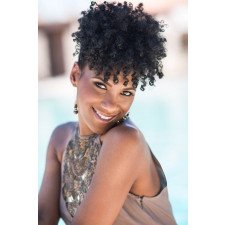 Bad Bunny Wig - Afro High Puff Wig Bad Bunny Cosplay Costume